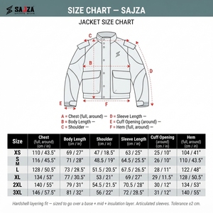 Blouson de chasse modulaire technique en nylon personnalisé OEM pour homme, imperméable, coupe-vent, régulation thermique, style brutale, techwear - Product Image 6