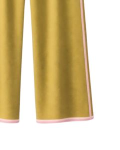 Pantalones Deportivos Casuales de Pierna Ancha para Mujer, Personalizados, de Polialgodón, con Cintura Elástica y Cordón Ajustable, con Rayas Laterales en Contraste - Product Image 6