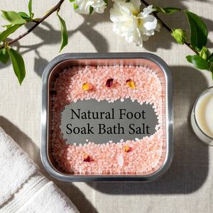 Sal de baño desintoxicante de jengibre natural con sal rosa del Himalaya en frasco de piedra tallada, moderno y reconfortante, 950g, cuidado de spa, Día de la Madre - Product Image 3