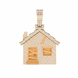 สร้อยคอจี้เพชรโมอิสคุณภาพสูงจี้เงินจี้เครื่องรางสไตล์ฮิปฮอปต้นกำเนิดอินเดียสำหรับโอกาสอื่นๆ - Product Image 5