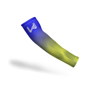 Mangas de Compresión Deportivas Largas para Hombre con Estampado por Transferencia Térmica, Soporte para Brazos, Tejido de Poliéster Transpirable para Gimnasio y Correr - Product Image 5