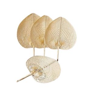 Éventail Pliant Portable en Bambou Écologique TOP VENTES BLUE LOTUS – Idéal pour Mariages en Extérieur et Promotions Estivales – Modèle Charlie - Product Image 1