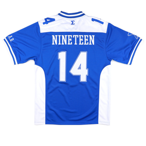 Camiseta de Fútbol Phi Beta Sigma Azul Rey con Letras Griegas, Camiseta Deportiva Transpirable, Ropa de Fraternidad - Product Image 2