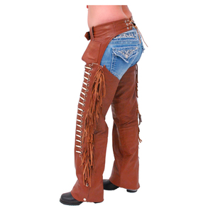<b>Half</b> <b>Chaps</b> for Riding Wear Best Design Customized Logo Printing Leather Made <b>Half</b> <b>Chaps</b> / Hot Sale New Style High Quality - Product Image 6