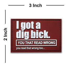 Parches de goma de Pvc Logotipo impreso personalizado Insignias de goma de moda Pvc para la venta Hecho en Pakistán tela de sarga - Product Image 4