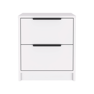 Comodino Bianco a Due Cassetti Egeo Superior di E Depot E Shop - Product Image 3