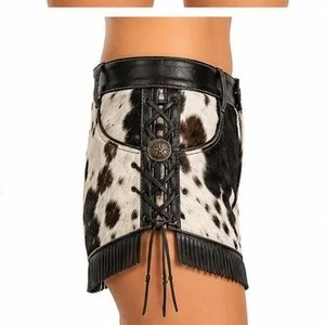 <b>Women</b> Genuine Cowhide <b>Leather</b> <b>Shorts</b> High Waist Stylish Fashion Casual Streetwear Boutique Designer <b>Shorts</b> Custom OEM Bulk - Product Image 1