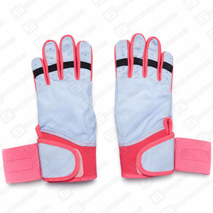 Guantes de Bateo de Poliéster/Algodón Edición Algodón de Azúcar, para Zurdos, con Cierre de Velcro y Soporte para la Muñeca, Cómodos - Product Image 2