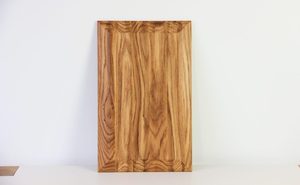 Plateau de service en bois de frêne, style plateau, rebord surélevé, poignée fine, grain naturel, HORECA, OEM, personnalisé, Vietnam - Product Image 4