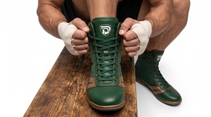 Zapatos de Boxeo Dumela International Training, Color Verde, Caña Alta, Cuero Resistente, Transpirables, Cómodos, Ecológicos, para Todas las Temporadas - Product Image 5