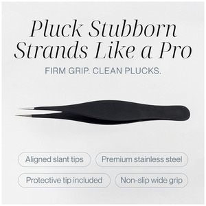 Pinzas para Cejas de Acero Inoxidable, Pinzas Puntiagudas para Cejas - Depilador Facial - Perfecto con Logotipo Personalizado - Product Image 2