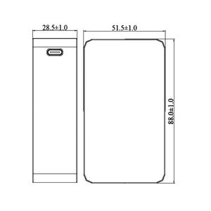 Chargeur rapide USB Type C 60W certifié médical et ITE QC4.0/PD3.0 pour mobile/ordinateur portable/tablette - Product Image 2