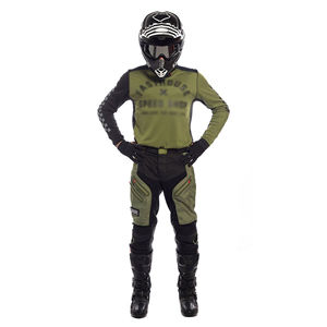 Maillot de motocross vierge pour jeunes, personnalisable par sublimation, respirant, à manches longues, pour moto et VTT - Product Image 5