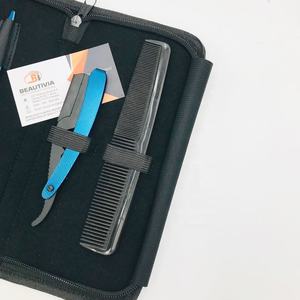 Ensemble de ciseaux de coiffeur de Salon professionnel avec lame tranchante ciseaux de coupe de cheveux Plasma bleu en acier inoxydable japonais pour une utilisation en Salon - Product Image 5
