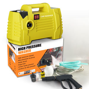 Nettoyeur haute pression 1200W à prix avantageux, machine de lavage de voiture avec 100 bars de pression, en cuivre/aluminium, pour usage domestique ou commercial - Product Image 2