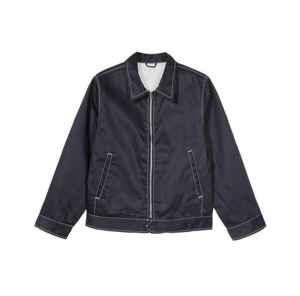 แจ็คเก็ตยีนส์ผู้ชายคุณภาพดีที่สุดขายส่ง แจ็คเก็ตยีนส์แขนยาวผ้าสั่งทำพิเศษสำหรับผู้ชาย - Product Image 2