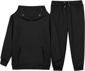 ชุดวอร์มเด็ก ผ้าฝ้าย นุ่ม ระบายอากาศดี สำหรับเด็กชายและเด็กหญิง ชุดฝึกซ้อม รับผลิตแบบ OEM ODM - Product Image 1