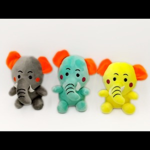 Coussin en peluche éléphant mignon, coussin animal doux, jouet éléphant Kawaii, cadeau pour enfants, oreiller câlin pour dormir, décoration de canapé - Product Image 1