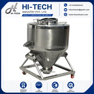 เครื่องผสมแบบถังขนาดกลางสำหรับงานหนัก (IPC Bin Tumbler Blender) สำหรับอุตสาหกรรมอาหารและเคมี - Product Image 5