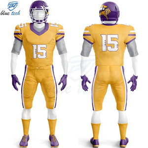 Custom Sportswear American Football Uniform Sublimated Football Jersey Pants Set Short UV Protection Custom Design Print OEM/ODM - Product Image 3