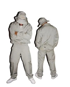 Unisex <b>White</b> Black Color Blocking Waterproof Winter <b>Tracksuit</b> Full Sleeve Drawstring Hooded Sporty Quick Dry Lightweight Regular - Product Image 4