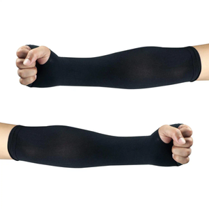 Manchons de compression personnalisés pour le cyclisme estival en extérieur - Protection UV, séchage rapide, respirants, logo personnalisé - Product Image 1