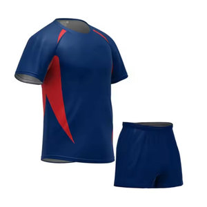 ชุดรักบี้สั่งทำขายดีที่สุด คุณภาพพรีเมียม เนื้อผ้าระบายอากาศดีไซน์มืออาชีพ MOQ ต่ำ ปรับแต่งสีและโลโก้ได้ - Product Image 2