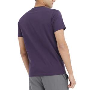 T-shirt personnalisé pour homme, couleur unie, manches courtes, col rond, décontracté, basique, doux, respirant, léger, pour l'été, à porter au quotidien - Product Image 4