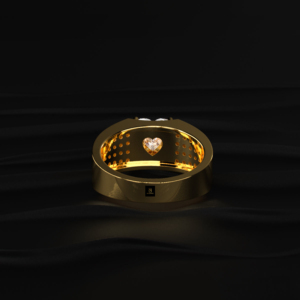 Bague de fiançailles en diamant de laboratoire taille cœur, couleur D à F, or, argent, or jaune, or blanc, or rose, certifiée IGI, diamant de laboratoire - Product Image 5