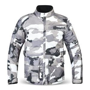 Veste de moto pour homme, veste de motard en textile imperméable avec protections CE, veste de motard - Product Image 4