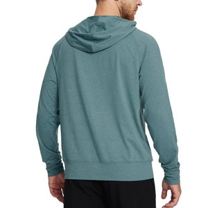 Hoodie demi-zip de qualité supérieure, dernières tendances, différents styles, livraison directe d'usine, couleur unie, pour hommes, faible MOQ - Product Image 2