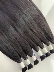 Prix de gros Extensions de cheveux en vrac Cheveux du donneur Double noyade 100 grammes Couleurs claires 12 pouces - Product Image 5