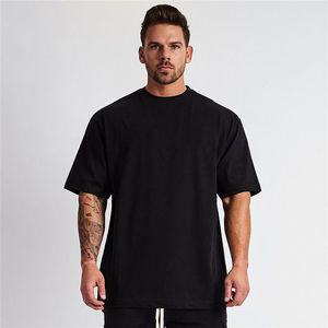 Camisetas HSI Lisas de Corte Holgado al por Mayor, Camisetas Casuales para Hombre Hechas en Pakistán, de Secado Rápido, 100% Algodón, Hechas en Pakistán - Product Image 6