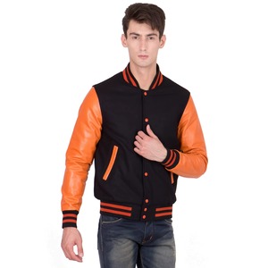 Men's 2025 New Arrivals Varsity <b>Jacket</b> Stand Collar Winter Fleece Breathable Baseball Coat OEM Custom Service - Product Image 3