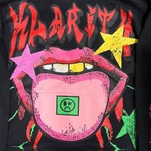 Sudadera con Capucha Gráfica para Hombre, Estampado de Letras Góticas, Sudadera con Capucha de Algodón Grueso, Ropa Urbana de Moda, Prendas OEM - Product Image 6