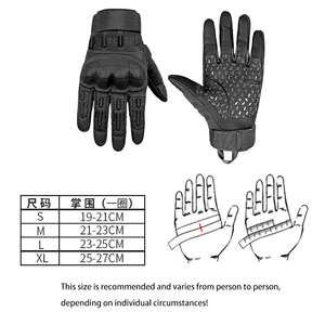 Guantes de Carreras de Dedo Completo, Material PU, Antideslizantes, Correa de Muñeca Ajustable, Unisex, Actividades al Aire Libre - Product Image 2