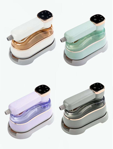 Vaporizador de Ropa Portátil Eléctrico para el Hogar, Panel de Cerámica, Tres Velocidades Ajustables, Tanque de Agua Visible, Sin Goteo - Product Image 3