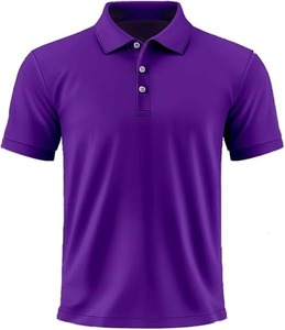 เสื้อโปโลผ้าฝ้าย 100% ไซส์ใหญ่ แขนสั้น เสื้อโปโลชายสำหรับตีกอล์ฟ ปักโลโก้ตามสั่ง เสื้อโปโลชายปักลาย - Product Image 2