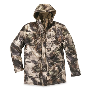 Ensemble de veste de chasse camouflage personnalisée professionnelle avec logo, tissu en toile, unisexe, imperméable pour l'hiver - Product Image 1