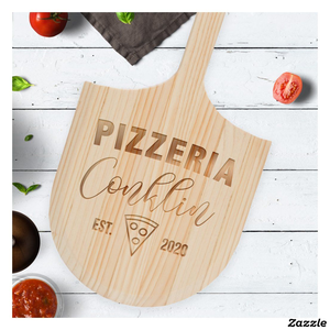 Tabla de Pizza de Madera Estilo Nórdico, Bandeja Redonda Rústica para Servir Pan, Queso y Otros Alimentos, Esencial para la Mesa - Product Image 4