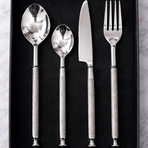 Couteaux à fromage à manche martelé, outils à fromage en acier inoxydable poli, ensemble de couteaux à fromage résistant à la rouille - Product Image 3