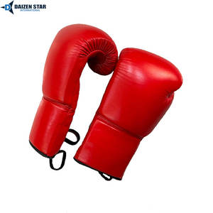 Guantes de Boxeo de Cuero para Kickboxing y MMA, Transpirables, Anti-UV, con Correa de Muñeca Ajustable y Cierre de Velcro - Product Image 5