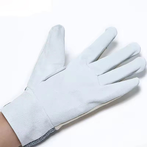 Best Sale Top Quality Cow Leather Safety Assembly <b>Gloves</b> Custom Logo Soft <b>Driver</b> <b>Gloves</b> Industrial Construction Working <b>Gloves</b> - Product Image 2