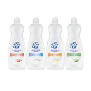 Líquido lavavajillas Ez Clean con sal marina 800G elimina la grasa de forma eficaz al dejar los platos frescos y limpios. - Product Image 3