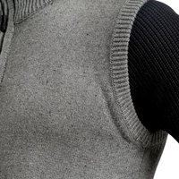 Pulls en tricot à fermeture éclair pour hommes, 100 % coton, best-sellers, en vente
