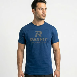 Camiseta Térmica de Manga Larga para Hombre, Personalizada, de Alta Calidad, 230 g/m², 100 % Algodón, Lisa, con Logotipo Personalizado, Ropa al por Mayor - Product Image 1