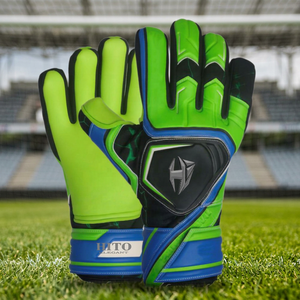 Gants de gardien de but de football personnalisés 2025 – Meilleur design avec latex embossé allemand de 4 mm et sangle en latex à coupe négative - Product Image 3