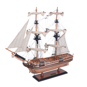 T018 - Modèle de bateau en bois fait main El Cazador, marque OMH, pour la décoration de la maison et les cadeaux d'art de collection, 58Lx20Wx57H Cm - Product Image 2