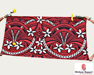 Luxury Custom Polynesian Lavalava Hawaiian Printed Sarong Samoa Upolu Apia Fiji OEM ODM Customized Manufacturing Service Provide - Product Image 4