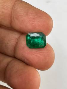 Lote de Esmeraldas Verdes Naturales, Gemas Sueltas Facetadas, Formas Mixtas, Piedras para Joyería - Product Image 2